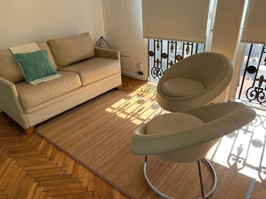 Апартаменты Luminoso Depto Piso 19 Vista Al Rio En Palermo Буэнос-Айрес Экстерьер фото